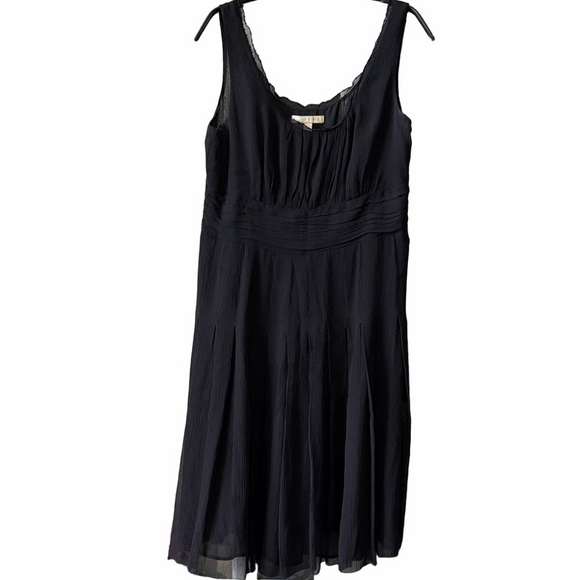 Sigrid Olson silk, Sleeveless, pleated, lined party Dress size 6 - Picture 2 of 6